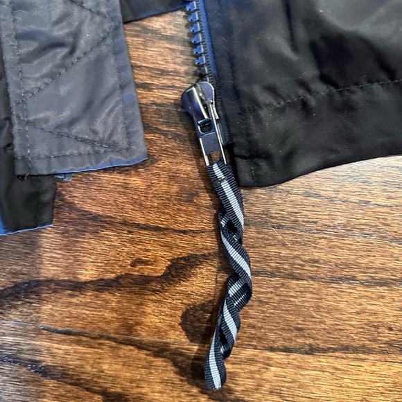 LOGO by Lori Goldstein Women’s Blue Jacket with Black Trim - XL - Picture 4 of 4